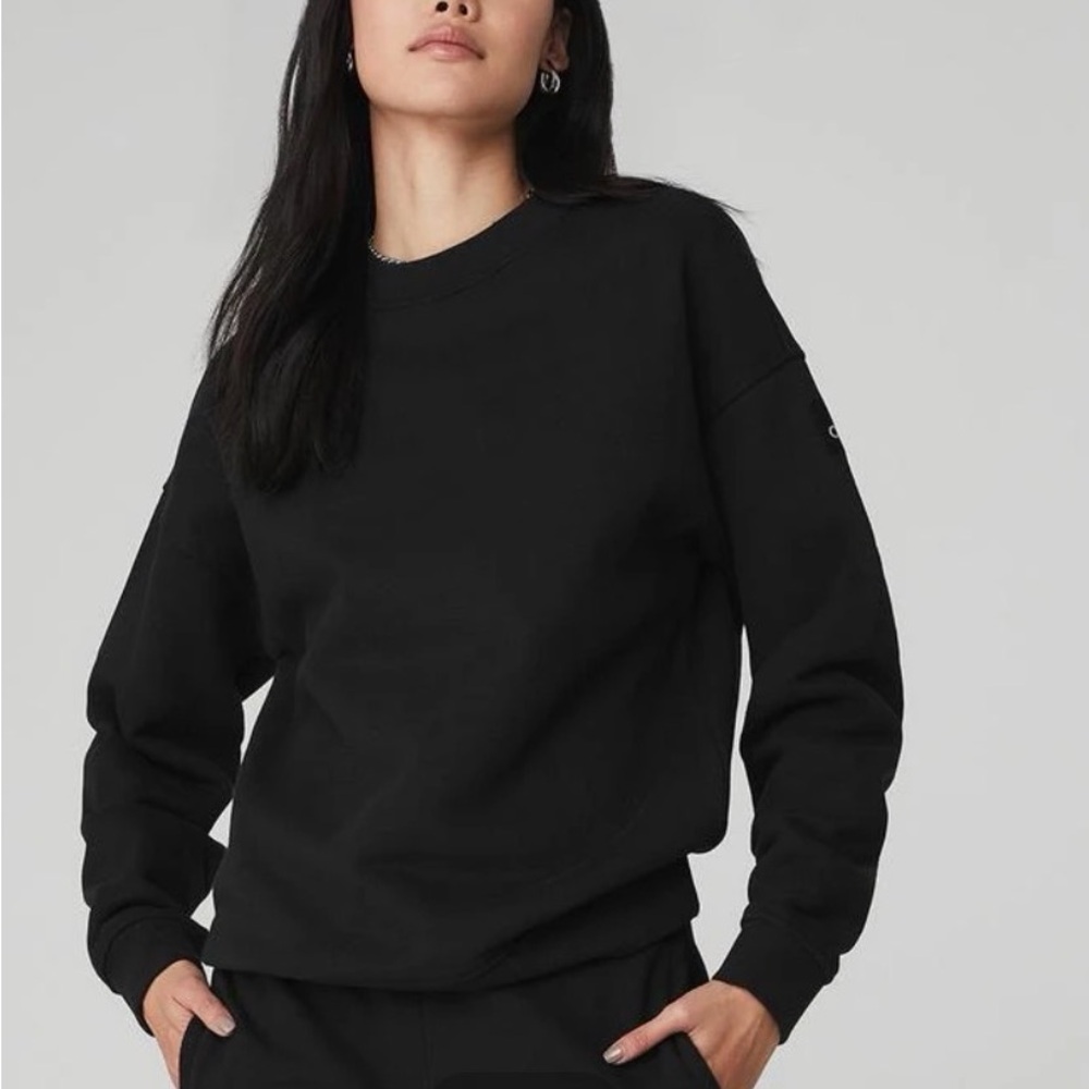 ALO Yoga renown heavy weight crew neck pullover